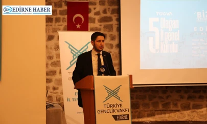 TÜGVA Edirne İl Temsilciliği'nde genel kurul heyecanı yaşandı