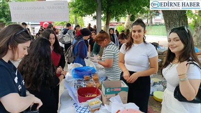 1. Murat Anadolu Lisesi'nden birlik ve dayanışma  kermesi