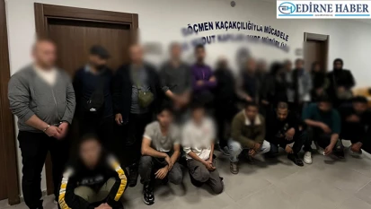 41 düzensiz göçmen yakalandı