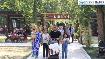 Edirneliler Söğütlük Millet Bahçesi'nden memnun