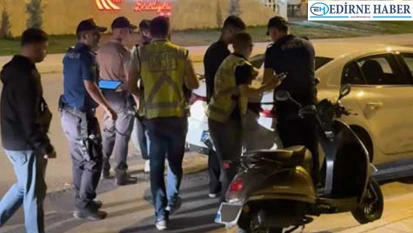 Ehliyetsiz motosiklet sürücüsü ile annesine 37 bin lira ceza
