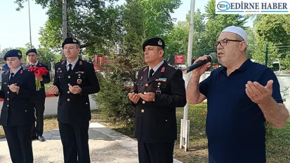 Jandarmadan şehitlere vefa