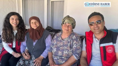 'Kahve Bahane' projesiyle aile ziyaretleri sürüyor