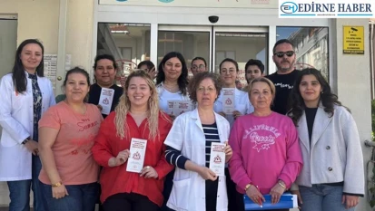 Keşan'da sağlık personeline KKKA eğitimi verildi