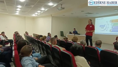 Keşan Devlet Hastanesi'nde farkındalık eğitimi