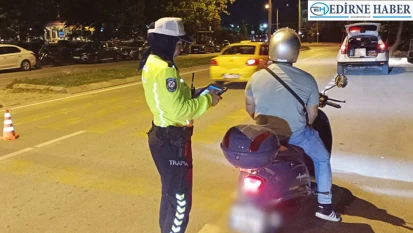 Motosiklet sürücülerine yönelik denetimler arttırıldı