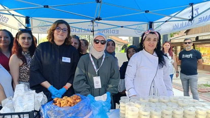 Yöresel lezzetler vatandaşlara ikram edildi