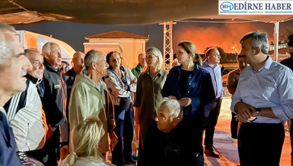 İba, 'Geçmiş olsun Enez, geçmiş olsun Edirne'