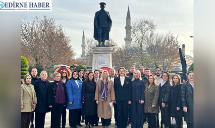 AK Parti Edirne'den kadına şiddete sıfır tolerans!