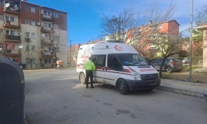 Ali Rıza Atatürk Caddesi'nde Korkutan Kaza