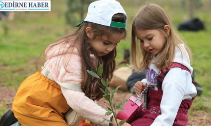 Atatürk'ü anarken geleceğe nefes öğrenciler fidan dikecek