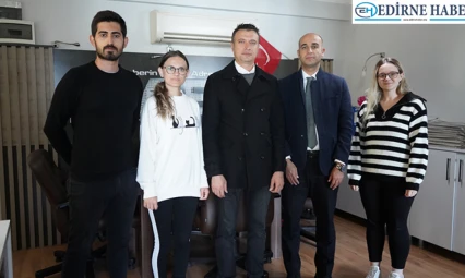 BİK Tekirdağ Şube Müdürü Atılgan'dan gazete ziyaretleri