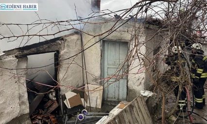 Depoda çıkan yangın kısa sürede söndürüldü