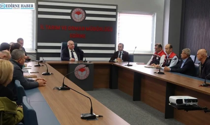 Edirne'de 2026 çeltik sezonu için yol haritası belirlendi