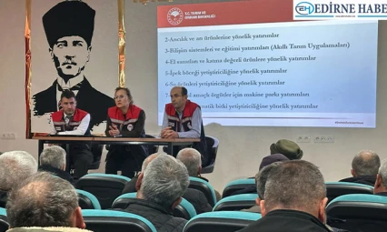 Edirne'de üretici ve yatırımcılara kırsal kalkınma anlatıldı