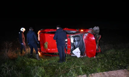 Havsa Edirne karayolunda feci kaza