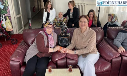 İba, Huzurevi sakinleriyle bayramlaştı