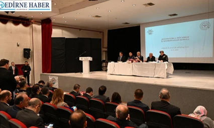 Keşan'da uyuşturucuyla mücadelede ortak adım