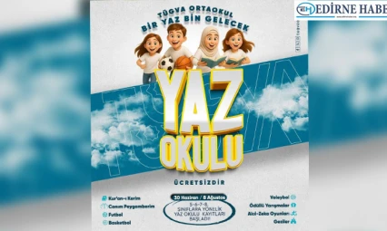 TÜGVA'dan Ortaokul öğrencilerine yaz okulu