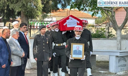 Vefat eden Kıbrıs gazisi son yolculuğuna uğurlandı