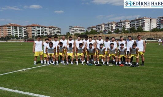 Edirnespor sahaya 9 kişi çıktı kupadan elendi