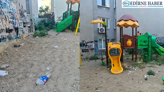 Bakımsız parklar çocuklar için tehlike saçıyor