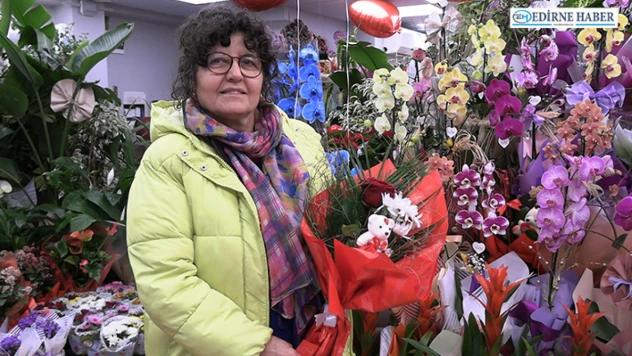 Çiçekçilerde sevgililer günü bereketi