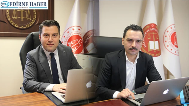 Edirne Cumhuriyet Başsavcı Vekilleri Yıldız ve İpek, 'Yılın Kareleri'ni oyladı