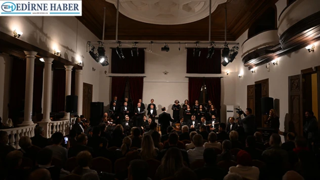 'Edirneli Bestekârlar' Konseri Sanatseverlerle Buluştu