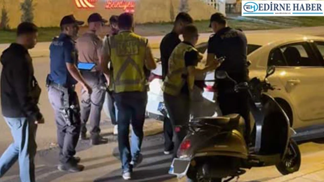 Ehliyetsiz motosiklet sürücüsü ile annesine 37 bin lira ceza
