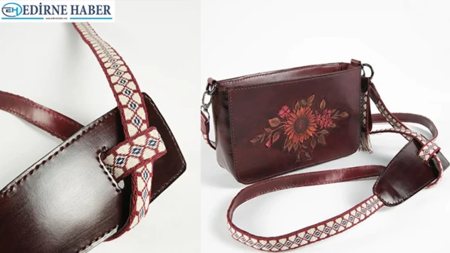 Geleneksel motifler deri tasarımlarda yaşatılıyor