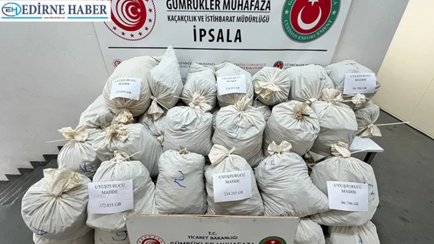 İpsala Gümrük Kapısı'nda narkotik darbesi