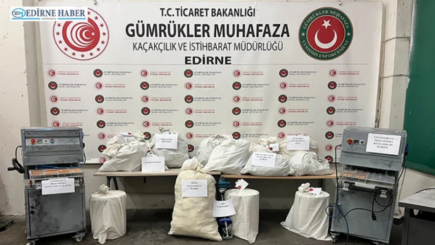 Kapıkule'de başlayan takip, gizli imalathaneyi ortaya çıkardı