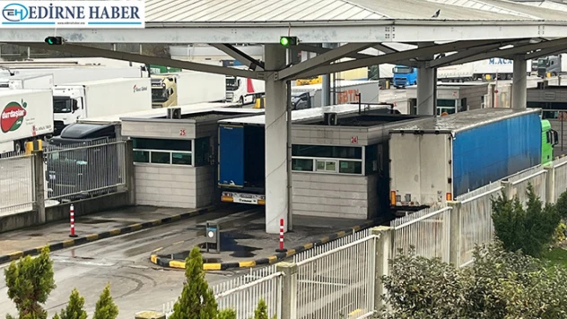 Kapıkule Sınır Kapısı'nda tır trafiği hızlandı bekleme süresi azaldı