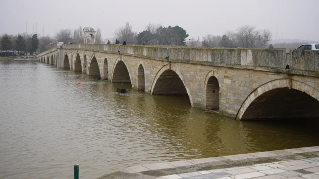 Meriç ve Tunca'nın debileri son yağışlarla yükseldi