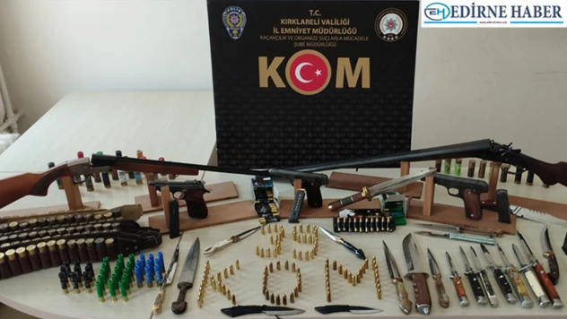 Kırklareli'nde kaçakçılık operasyonlarında 2 şüpheli tutuklandı
