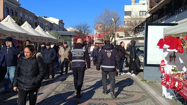 Polis ekiplerinden yılbaşı öncesi 'huzur uygulaması'