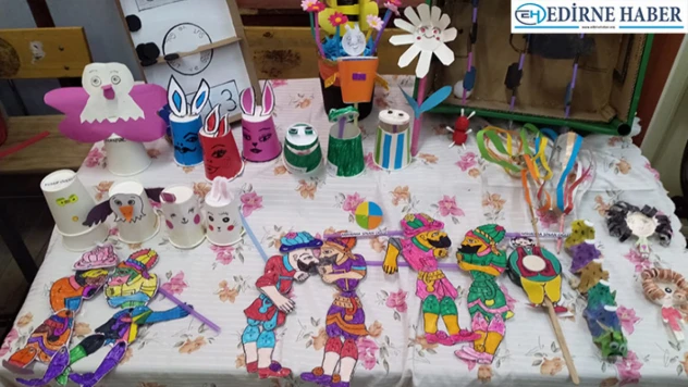 Şehit Asım İlkokulu'nda 'Hayalimdeki Oyuncak' etkinliği