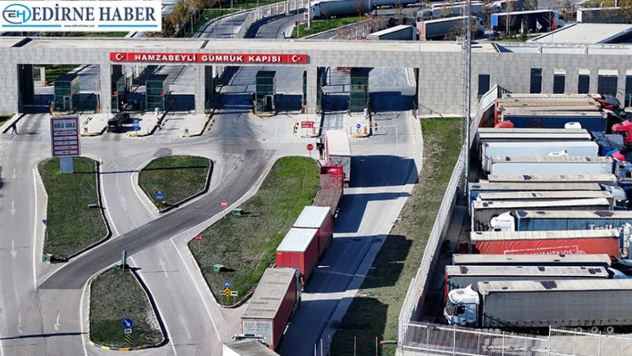 Sınır kapılarında eylem yoğunluğu: Tırlar saatlerce bekliyor