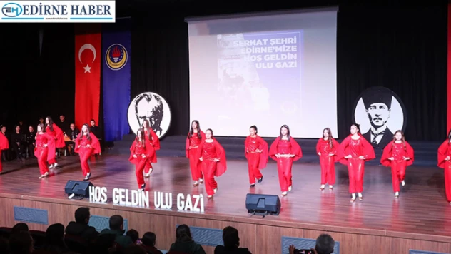 TED Edirne Koleji'nden 95'inci yıla coşku dolu kutlama