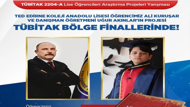 TED Edirne Koleji'nden kültürel mirasa proje