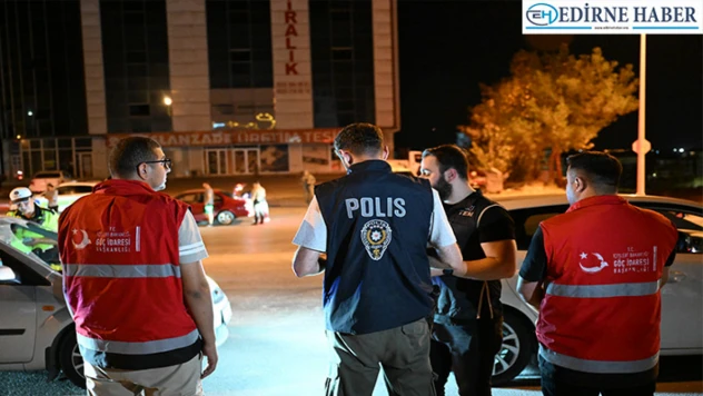 'Terörle mücadele uygulaması' kapsamında denetim yapıldı