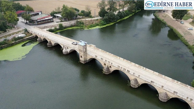 Tunca'ya yağışlar can suyu oldu