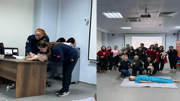 Üniversite öğrencileri sertifikalı ilkyardımcı oldu