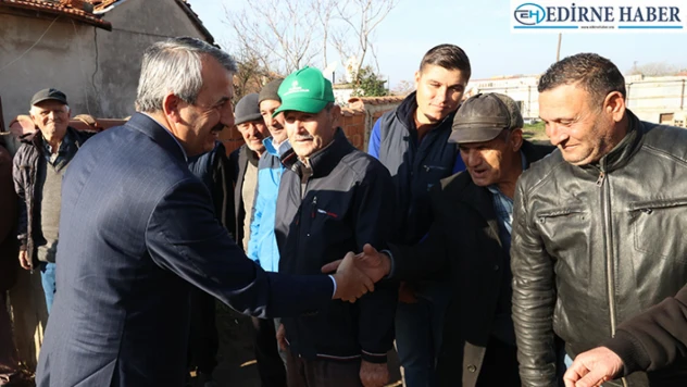 Vali Sezer, muhtarlar ve köy sakinleriyle bir araya geldi