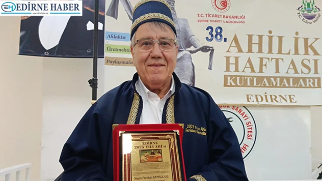 Yılın ahisi için şed kuşanma töreni gerçekleştirildi