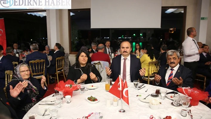 Vali Canalp şehit yakınlarıyla iftarda buluştu