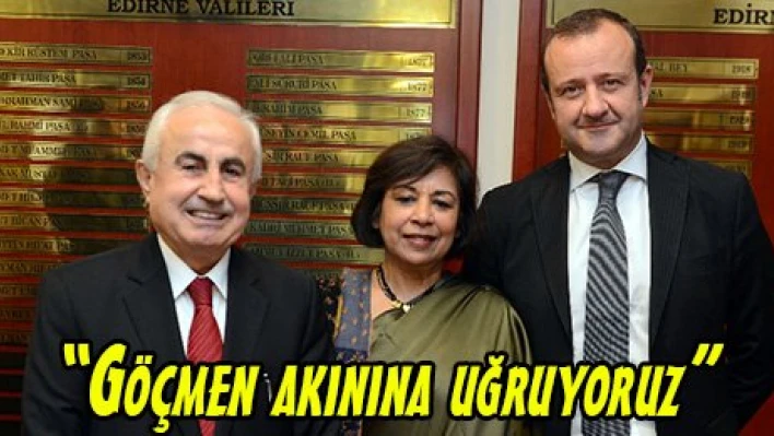 'Göçmen akınına uğruyoruz'