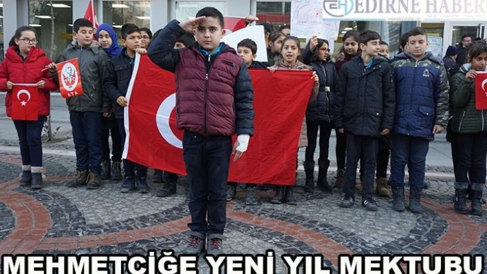 Mehmetçiğe yeni yıl mektubu