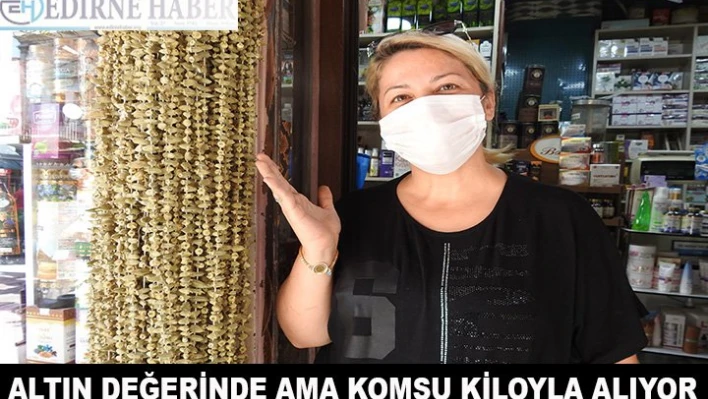 â€˜Kuru bamya' komşuların ilgi odağı oldu